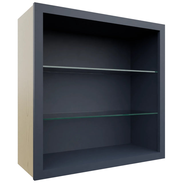 Fabuwood Indigo NDW3030 Wall Standard No Door Cabinet, Front View