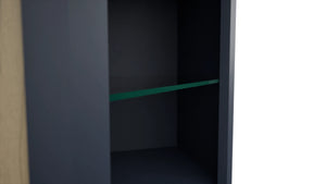Fabuwood Indigo NDWDC2430 Wall Corner Diagonal No Door Cabinet, Detail View