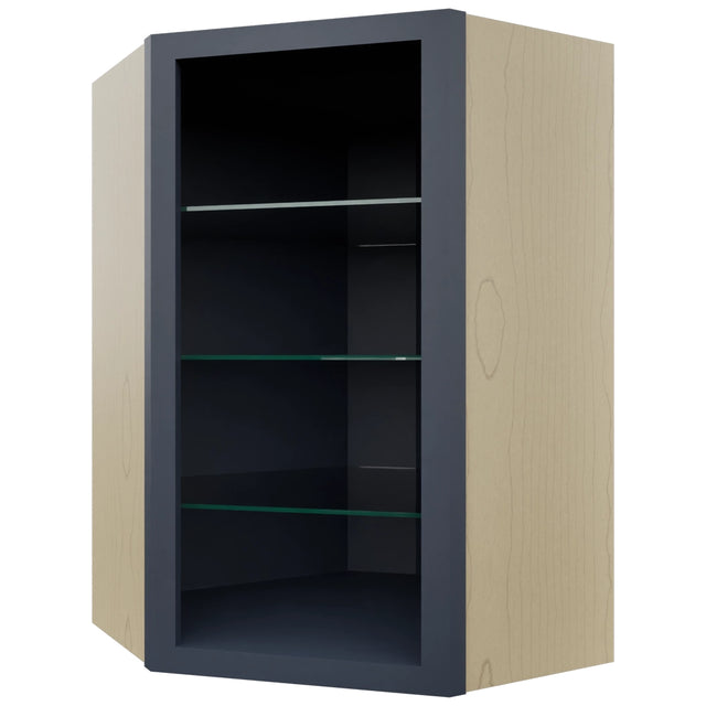 Fabuwood Indigo NDWDC2436 Wall Corner Diagonal No Door Cabinet, Front View