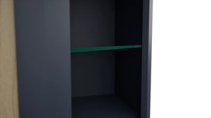 Fabuwood Indigo NDWDC2442 Wall Corner Diagonal No Door Cabinet, Detail View
