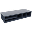 Fabuwood Indigo WO306 Wall Organizer Rack, Front View