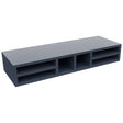 Fabuwood Indigo WO366 Wall Organizer Rack, Front View