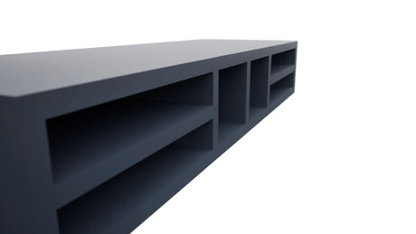 Fabuwood Indigo WO366 Wall Organizer Rack, Detail View