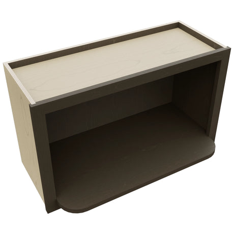 MW3018 ( Wall | Microwave Shelf Cabinet - 3"W X 18"H X 12"D ) | Kona