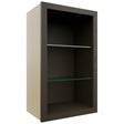 Fabuwood Kona NDW1830 Wall Standard No Door Cabinet, Front View