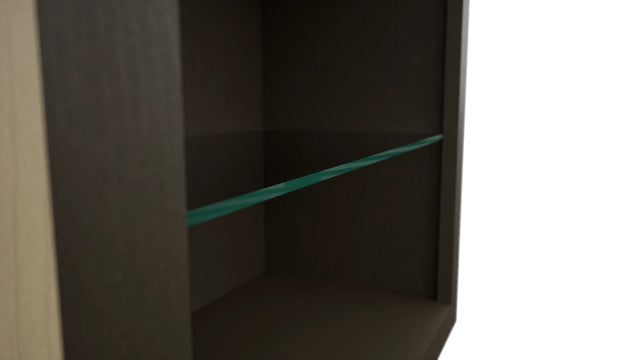 Fabuwood Kona NDW2430 Wall Standard No Door Cabinet, Detail View