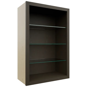 Fabuwood Kona NDW2436 Wall Standard No Door Cabinet, Front View