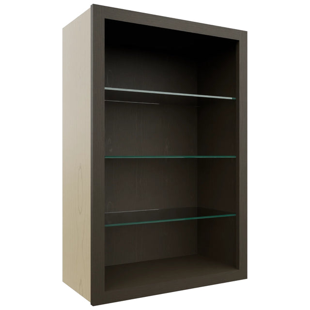 Fabuwood Kona NDW2436 Wall Standard No Door Cabinet, Front View