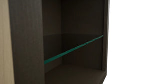 Fabuwood Kona NDW2436 Wall Standard No Door Cabinet, Detail View