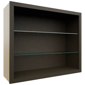 Fabuwood Kona NDW3630 Wall Standard No Door Cabinet, Front View