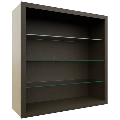 Fabuwood Kona NDW3636 Wall Standard No Door Cabinet, Front View