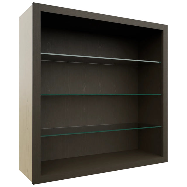 Fabuwood Kona NDW3636 Wall Standard No Door Cabinet, Front View