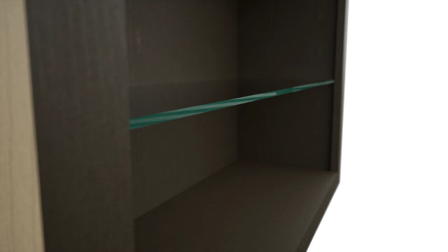 Fabuwood Kona NDW3642 Wall Standard No Door Cabinet, Detail View