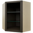 Fabuwood Kona NDWDC2430 Wall Corner Diagonal No Door Cabinet, Front View