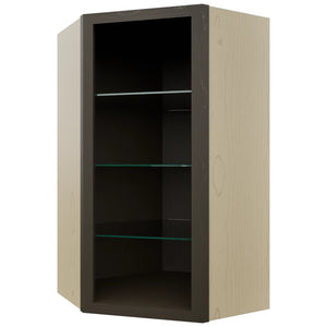 Fabuwood Kona NDWDC2442 Wall Corner Diagonal No Door Cabinet, Front View
