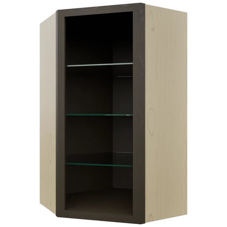 Fabuwood Kona NDWDC2442 Wall Corner Diagonal No Door Cabinet, Front View
