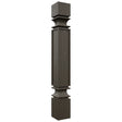 Fabuwood Kona SP36 Base Post, Front View