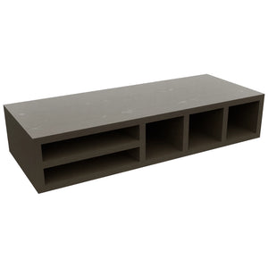 Fabuwood Kona WO306 Wall Organizer Rack, Front View