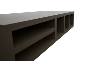 Fabuwood Kona WO306 Wall Organizer Rack, Detail View
