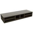 Fabuwood Kona WO366 Wall Organizer Rack, Front View