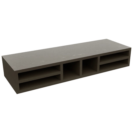 Fabuwood Kona WO366 Wall Organizer Rack, Front View