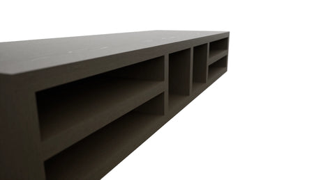 Fabuwood Kona WO366 Wall Organizer Rack, Detail View