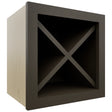 Fabuwood Kona WR15X15 Wall Wine Rack, Front View