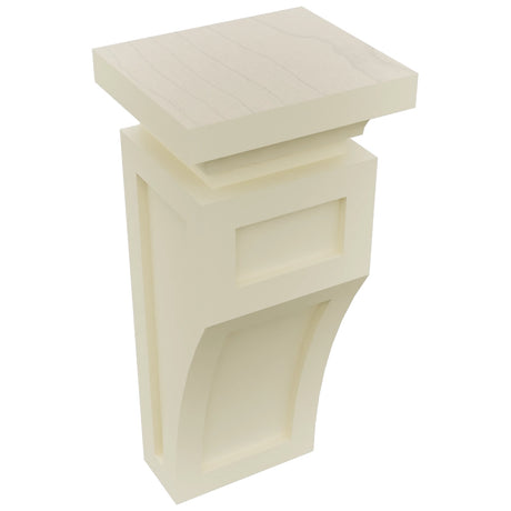 Fabuwood Linen CML Corbel, Top View