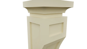 Fabuwood Linen CML Corbel, Detail View
