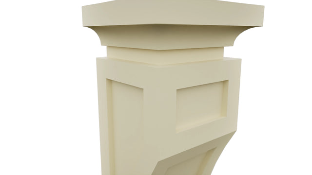 Fabuwood Linen CML Corbel, Detail View