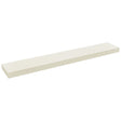 Fabuwood Linen FLS60 Wall Floating Shelf, Front View