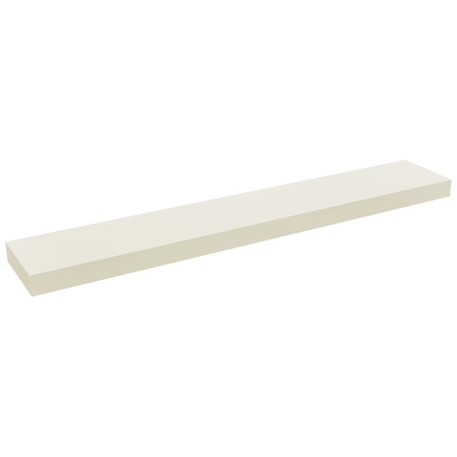 Fabuwood Linen FLS60 Wall Floating Shelf, Front View