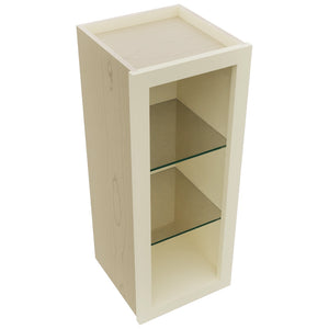 Fabuwood Linen NDW1230 Wall Standard No Door Cabinet, Top View