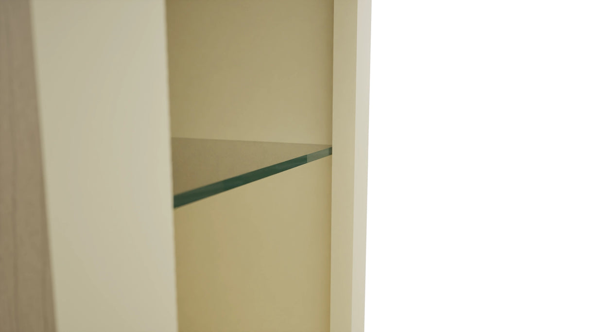 Fabuwood Linen NDW1230 Wall Standard No Door Cabinet, Detail View
