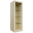 Fabuwood Linen NDW1236 Wall Standard No Door Cabinet, Front View
