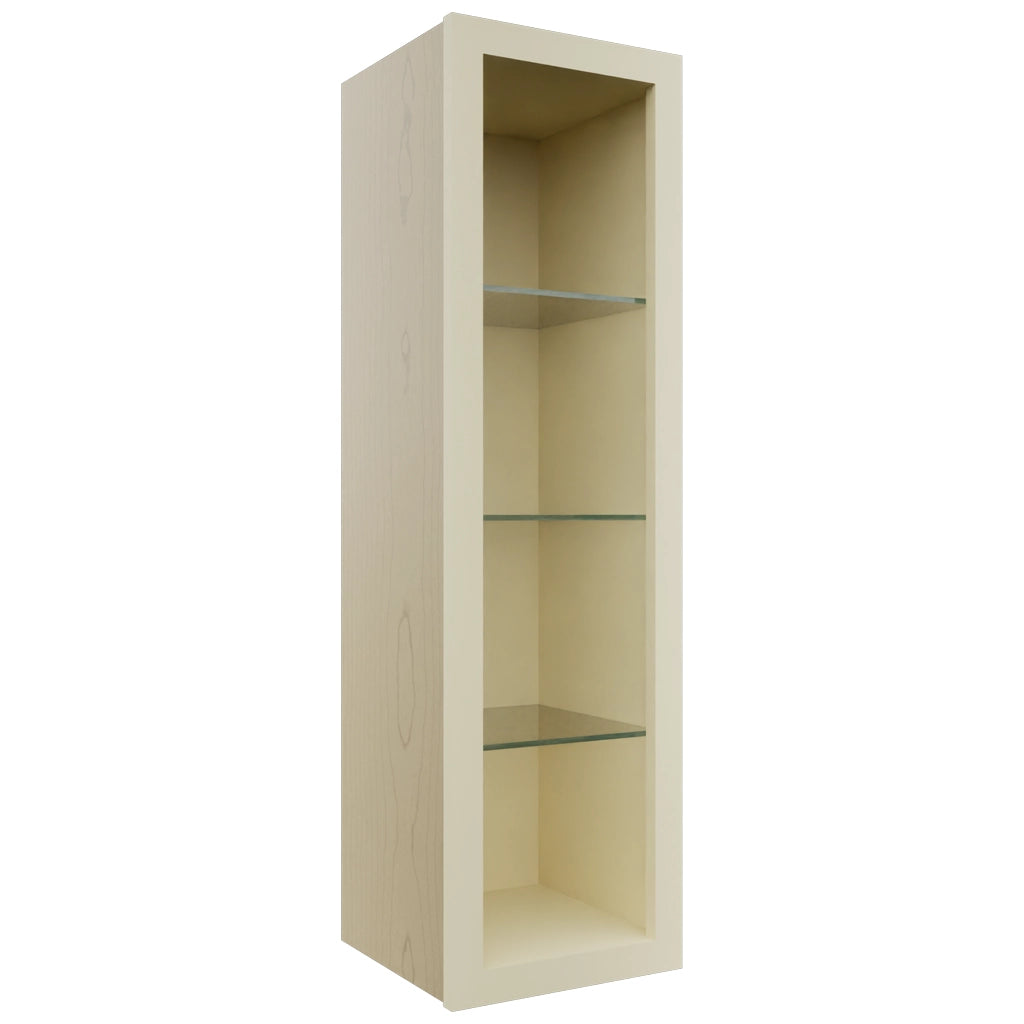 Fabuwood Linen NDW1242 Wall Standard No Door Cabinet, Front View