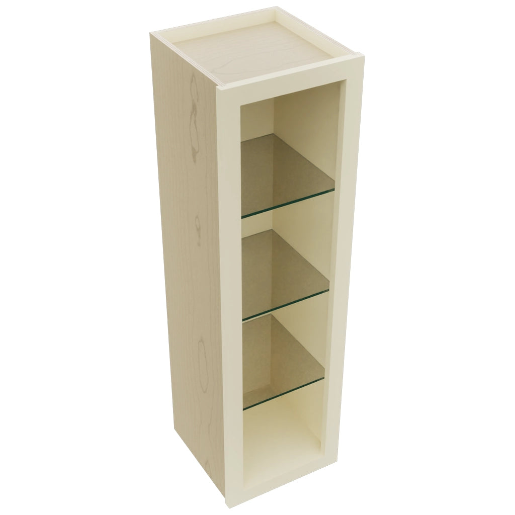 Fabuwood Linen NDW1242 Wall Standard No Door Cabinet, Top View
