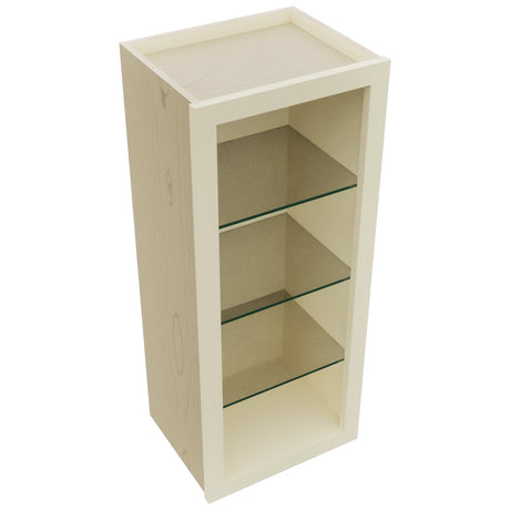 Fabuwood Linen NDW1536 Wall Standard No Door Cabinet, Top View
