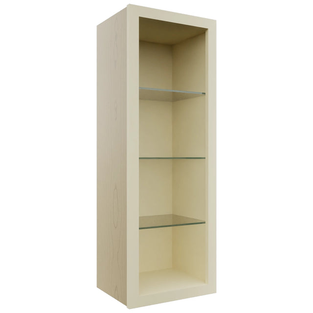 Fabuwood Linen NDW1542 Wall Standard No Door Cabinet, Front View