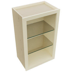 Fabuwood Linen NDW1830 Wall Standard No Door Cabinet, Top View