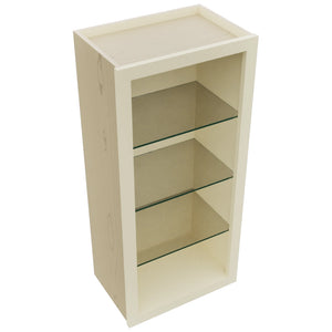 Fabuwood Linen NDW1839 Wall Standard No Door Cabinet, Top View
