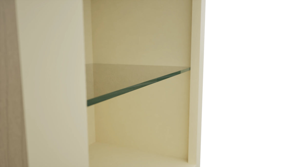 Fabuwood Linen NDW1839 Wall Standard No Door Cabinet, Detail View