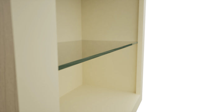 Fabuwood Linen NDW2430 Wall Standard No Door Cabinet, Detail View