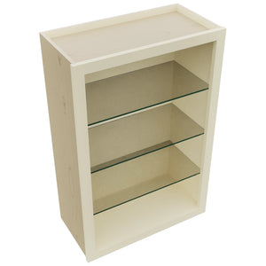 Fabuwood Linen NDW2436 Wall Standard No Door Cabinet, Top View