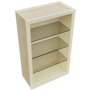 Fabuwood Linen NDW2439 Wall Standard No Door Cabinet, Top View