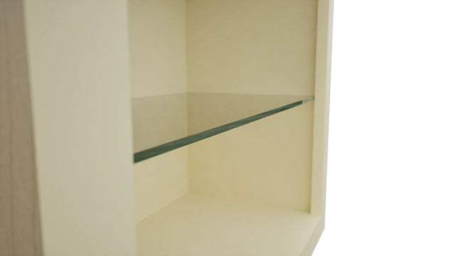 Fabuwood Linen NDW2439 Wall Standard No Door Cabinet, Detail View