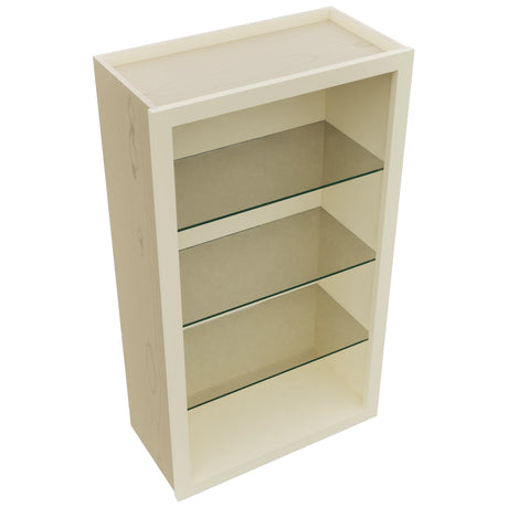 Fabuwood Linen NDW2442 Wall Standard No Door Cabinet, Top View