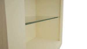 Fabuwood Linen NDW2442 Wall Standard No Door Cabinet, Detail View