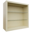 Fabuwood Linen NDW3030 Wall Standard No Door Cabinet, Front View