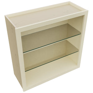 Fabuwood Linen NDW3030 Wall Standard No Door Cabinet, Top View
